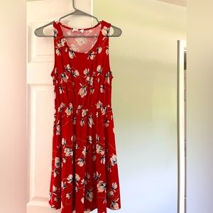 French grey medium sun dress